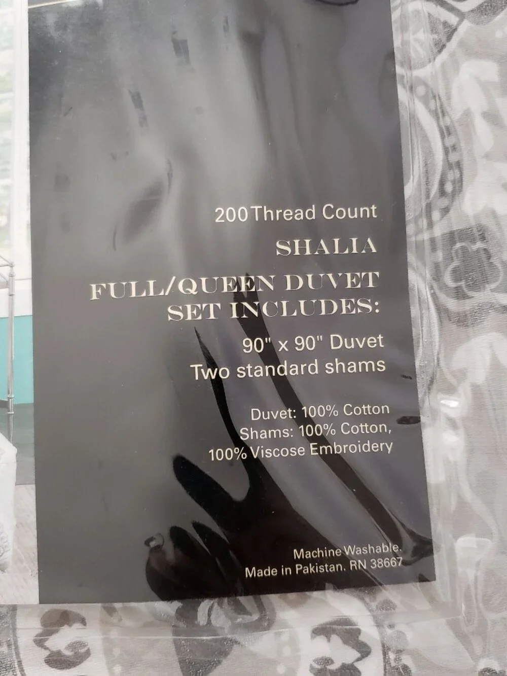 NEW Max Studio Shalia Full / Queen duvet and shams bedding set boho home